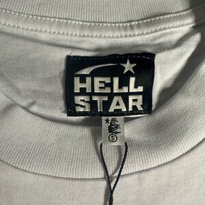 Hellstar blue and pink t shirt small